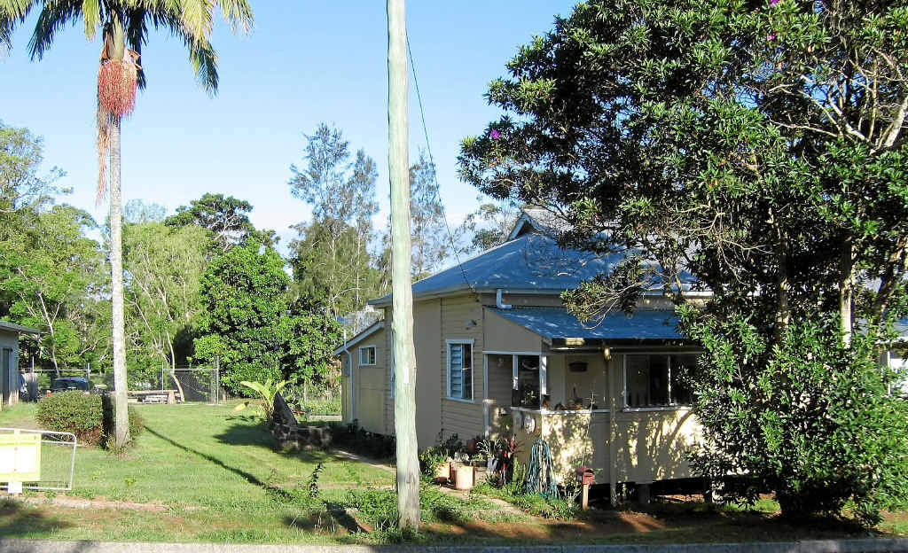 CONTROVERSIAL: The site in Station St, Bangalow, where a retail/residential block is planned. CONTROVERSIAL: The site in Station St, Bangalow, where a retail/residential block is planned.
